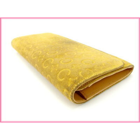 Celine Macadam Long Wallet Beige Yellow - Picture 4 of 6